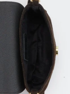 – Mini-Bag aus Kalbleder Dunkel*Marlon Firenze Hot