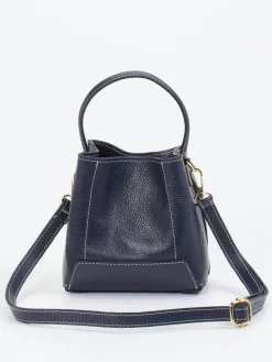 – Minitasche aus Kalbleder Dunkel*Marlon Firenze Hot