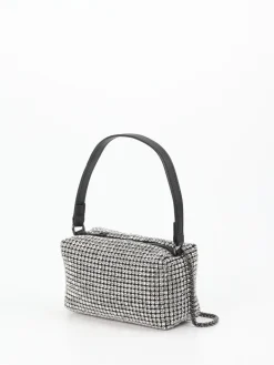 – Minitasche aus Metallicleder*Marlon Firenze