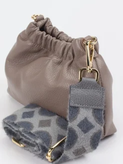 Damen Marlon Firenze – Minitasche aus Kalbleder in Taupe