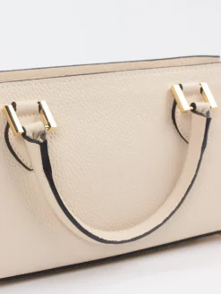 – Schultertasche aus Kalbleder Cremebeige*Marlon Firenze Online