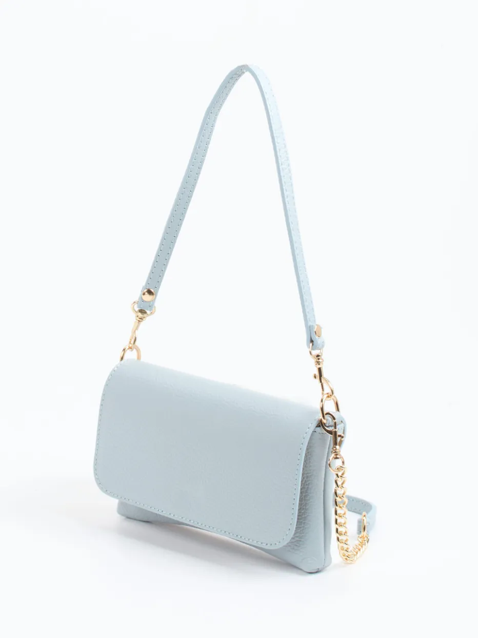 – Schultertasche aus Kalbleder Hell*Marlon Firenze Discount