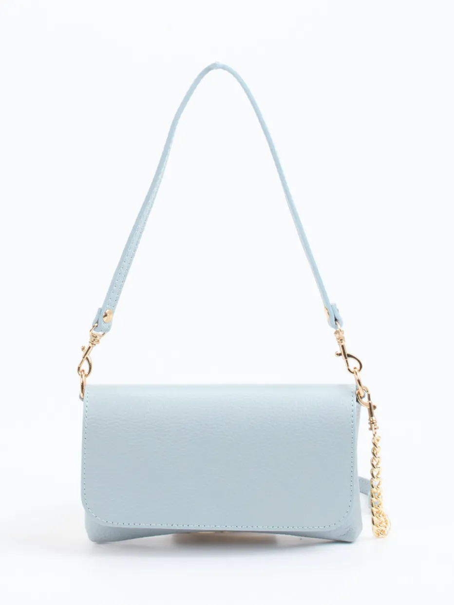 – Schultertasche aus Kalbleder Hell*Marlon Firenze Discount