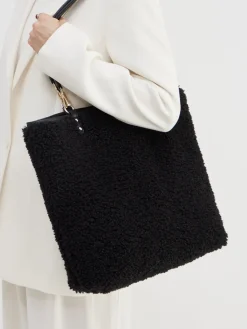 Damen Marlon Firenze – Shopper aus Teddyfell