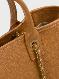 – Shopper aus Kalbleder Cognac*Marlon Firenze Discount