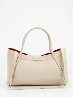 – Shopper Bag aus Kalbleder cremebeige*Marlon Firenze Best