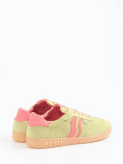 Damen Mayori – Sneaker aus Veloursleder in Pastell