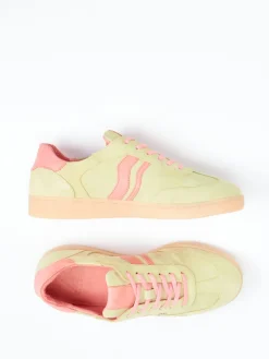 Damen Mayori – Sneaker aus Veloursleder in Pastell