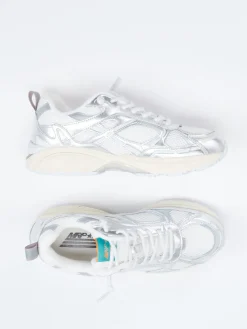 – Chunky Sneaker aus Metallicleder*MRP Outlet
