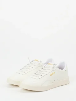Damen MRP – Low-Top Sneaker aus Kalbleder Offwhite