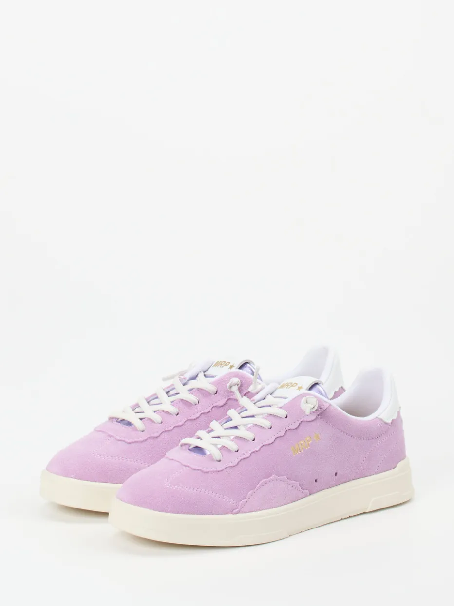 – Low-Top Sneaker aus Veloursleder Flieder*MRP Outlet