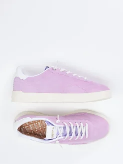 – Low-Top Sneaker aus Veloursleder Flieder*MRP Outlet