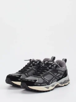 Damen MRP – Retro-Sneaker aus Mesh und Wildleder