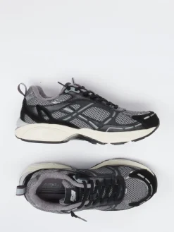 Damen MRP – Retro-Sneaker aus Mesh und Wildleder