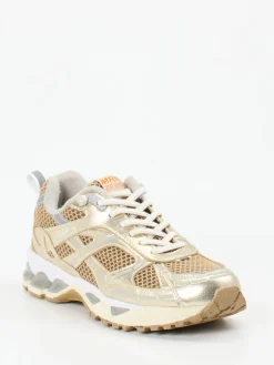 – Retro-Sneaker aus Metallic-Mesh in*MRP Discount