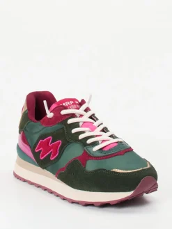 Damen MRP – Retro-Sneaker aus Veloursleder in