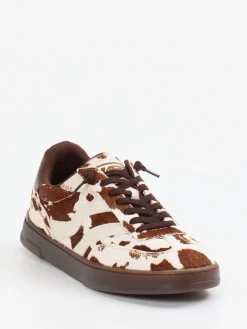 – Sneaker aus Kalbshaarleder im Kuhfell-Look*MRP Sale