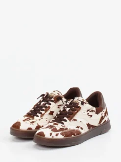 – Sneaker aus Kalbshaarleder im Kuhfell-Look*MRP Sale