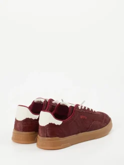 – Sneaker aus Lammleder in Bordeaux*MRP Outlet