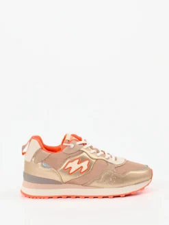 – Sneaker aus Metallic mit Roségold-Finish*MRP New