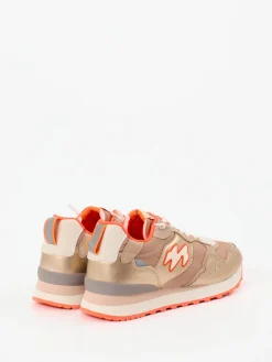 – Sneaker aus Metallic mit Roségold-Finish*MRP New