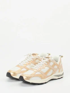 Damen MRP – Sneaker aus Metallic-Mesh in Rosé