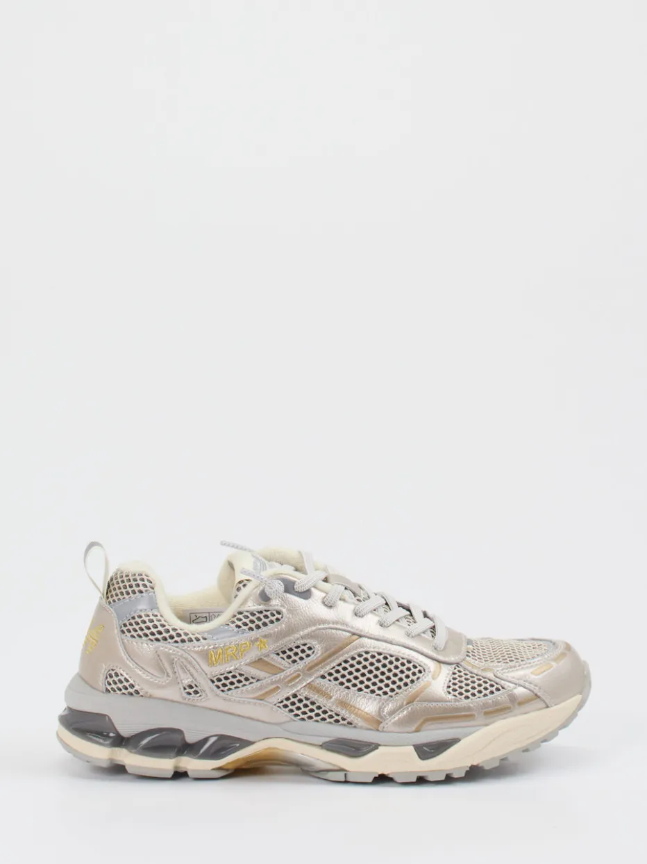 Damen MRP – Sneaker aus Textil in Champagner-Metallic