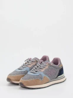 – Sneaker aus Textil und Veloursleder*MRP Sale