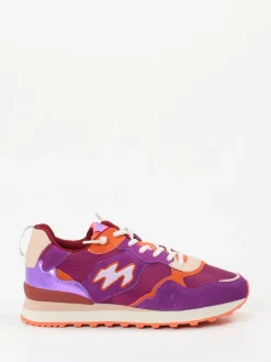 – Sneaker aus Veloursleder und Textil violett*MRP Online