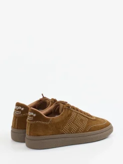 Damen MRP – Sneaker aus Veloursleder cognac