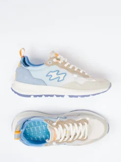 – Sneaker aus Velour/Textil in Beige-*MRP Outlet