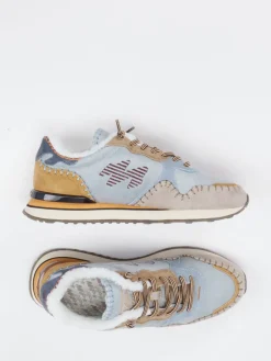 – Winter-Sneaker aus Textil und Veloursleder*MRP Best