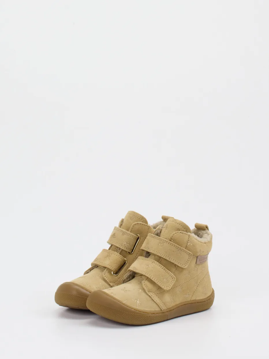 – Klett-Boots aus Veloursleder sandbeige*Naturino Online