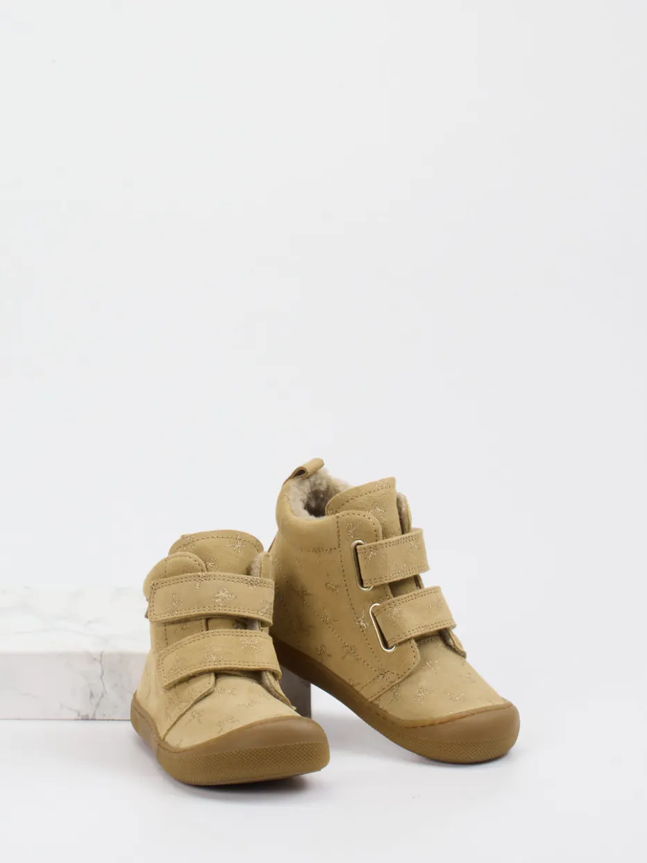 – Klett-Boots aus Veloursleder sandbeige*Naturino Online