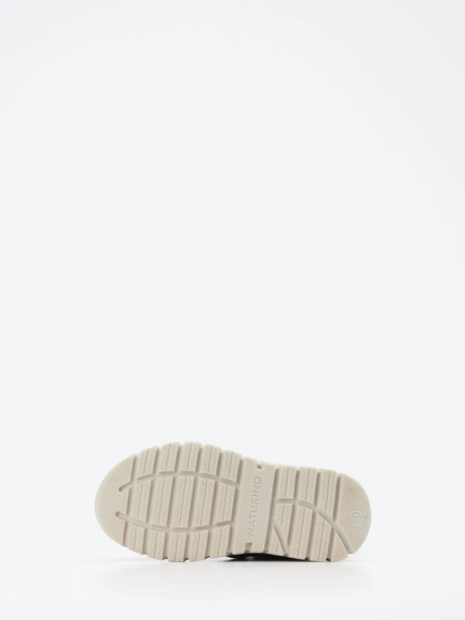 Kinder Naturino – Klett-Boots aus Veloursleder oliv