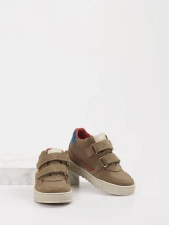 Kinder Naturino – Klettsneaker aus Leder Beige