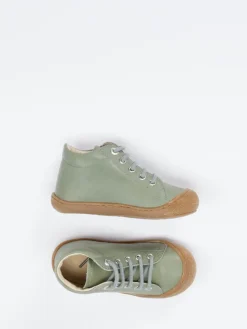 Kinder Naturino – Lauflernschuh aus Kalbleder salbei