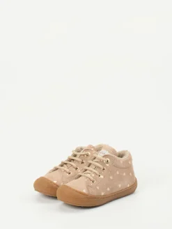 Kinder Naturino – Lauflernschuhe aus Kalbleder in Rosébeige