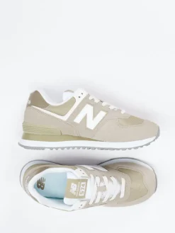 Damen New Balance – Retro-Sneaker aus Veloursleder