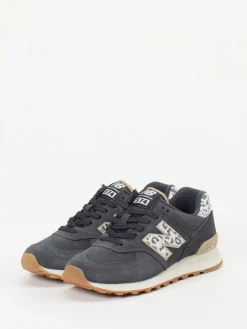 Damen New Balance – Retro-Sneaker aus Veloursleder