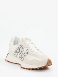 Damen New Balance – Retro-Sneaker aus Textil und Wildleder