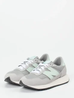 Damen New Balance – Retro-Sneaker aus Textil und Veloursleder