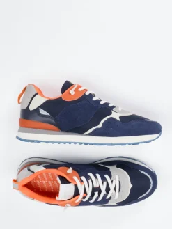 – Sneaker aus Veloursleder und Textil Marine*New Balance New