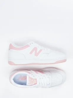 Damen New Balance – Sneaker aus Kalbleder Rosa