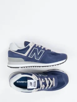 Damen New Balance – Sneaker aus Veloursleder und Mesh