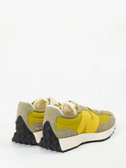 – Sneaker aus Textil und Veloursleder Senfgelb*New Balance Clearance