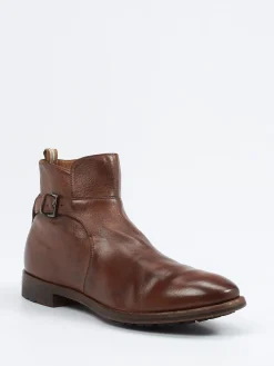 Herren Officine Creative – Ankle Boots aus Kalbleder Mittel