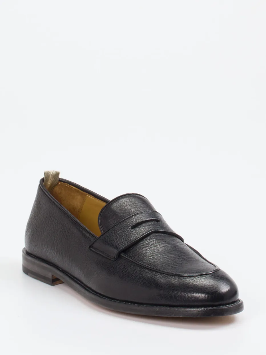 Herren Officine Creative – Penny Loafer aus Hirschleder