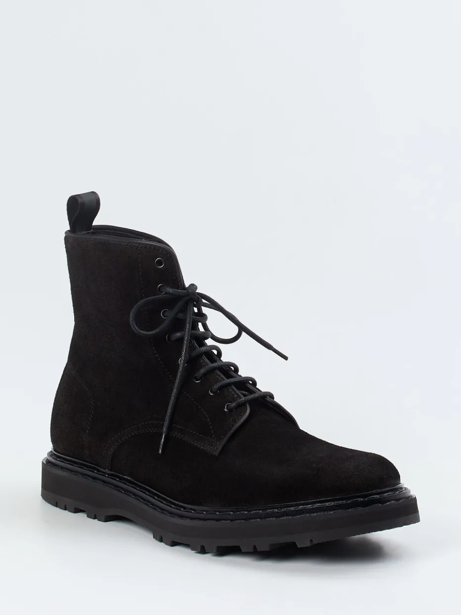 Herren Officine Creative – Schnürboots aus Veloursleder