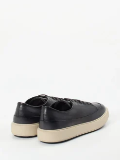 Herren Officine Creative – Sneaker aus Lammleder tiefschwarz